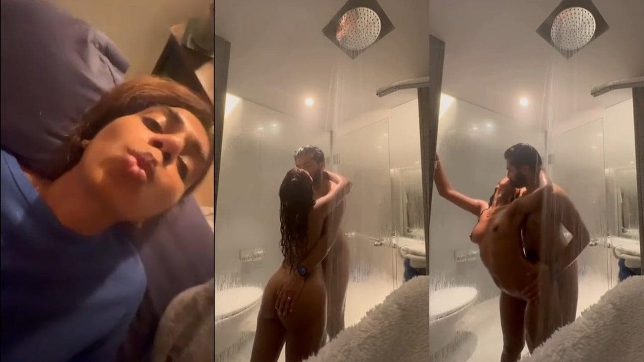 Bathroom Mein Patni Ko Diwar Pe Jhuka Ke Choda