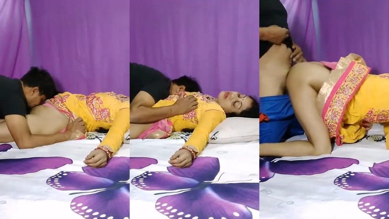 Devar Fucked Bhabhi Hard From Behind Grabbing Her Slim Waist