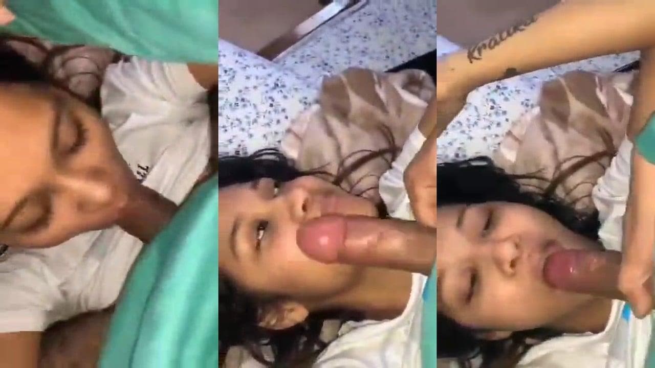 BF Throats GF Deep with His Cock and Enjoys