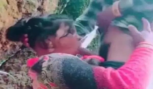 Village Girl Rides a Dick