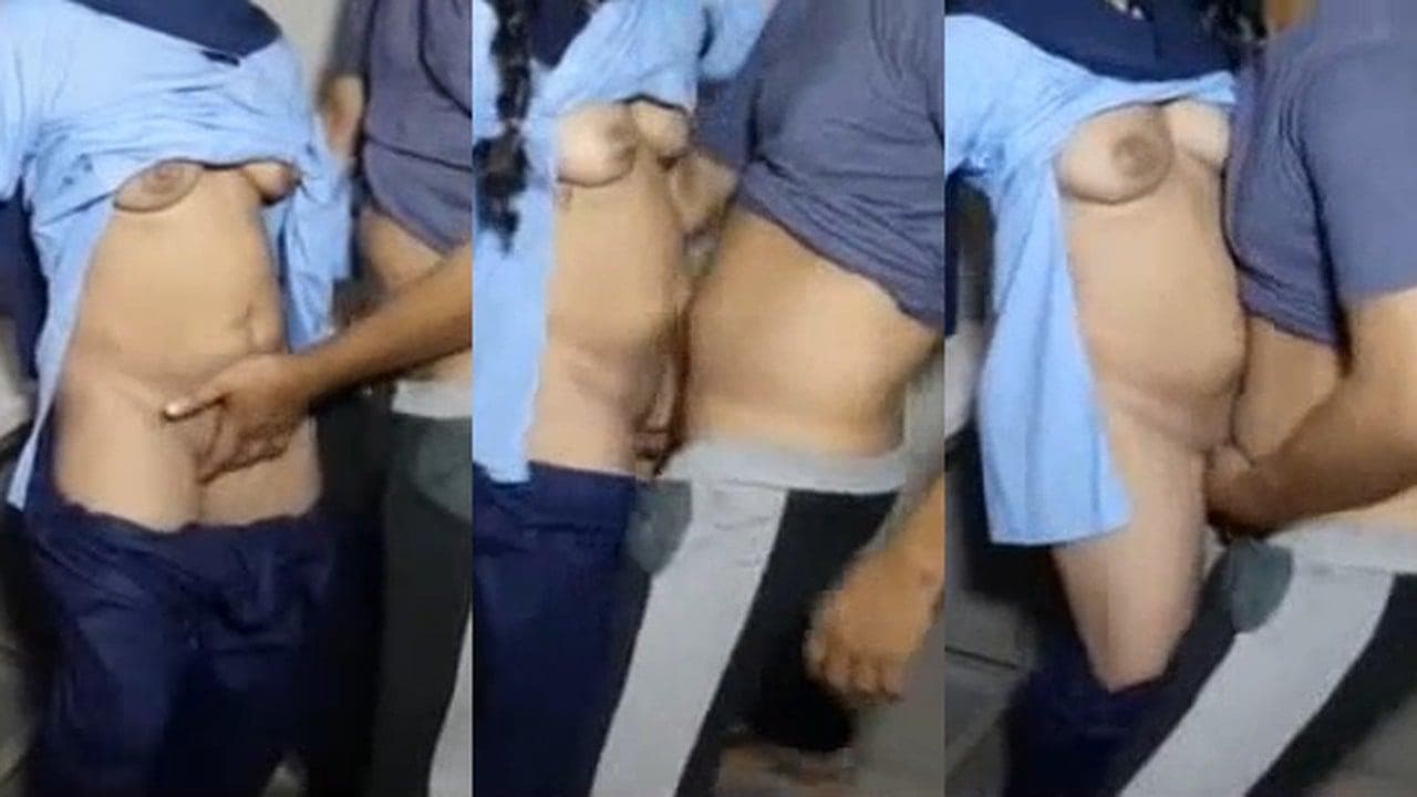 Teacher Fucks His Student's Pussy Standing Up