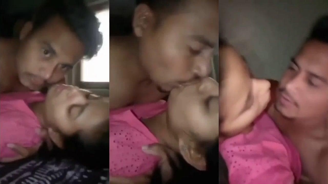 Real Hardcore Sex Scene With Girlfriend on the Bed