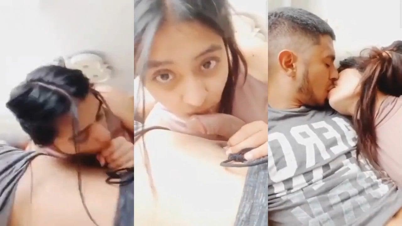 Girlfriend Drives Boyfriend Crazy By Sucking His Cock Deep Throat