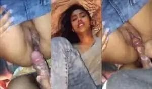 Fucked Sexy Girlfriend Without Taking Off Her Jeans